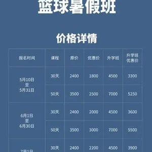 篮球训练营需要审批吗